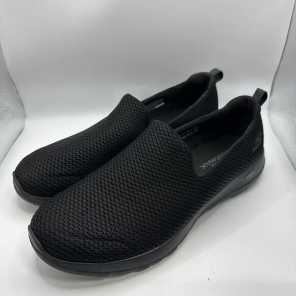 Skechers Womens Go Walk Joy 15600 Black Casual Shoes Sneakers Size 10.5 - Picture 3 of 7